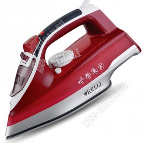 Утюг подошва а/п 2200Вт ,бордо/бел (10) 