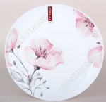 Amore/Розовый бутон Тарелка плоская d24см (6)(36)