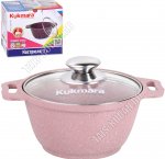 Пепельная роза Кастрюля 1л d16см (3)