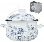 Флорал Кастрюля белый 2,0л d18см (12)