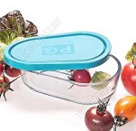 Контейнер д/хранения (овал) 1,05л 