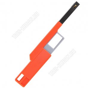 Пьезозажигалка для газовой колонки,духового шкафа,барбекю, цв.красный(30) 