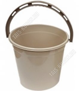 Ведро 10л  лате (d26 h25см) с мер.дел (25) 