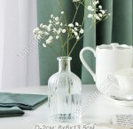 Ваза мини для цветов (стекло) h13,5см d2/6см ф.